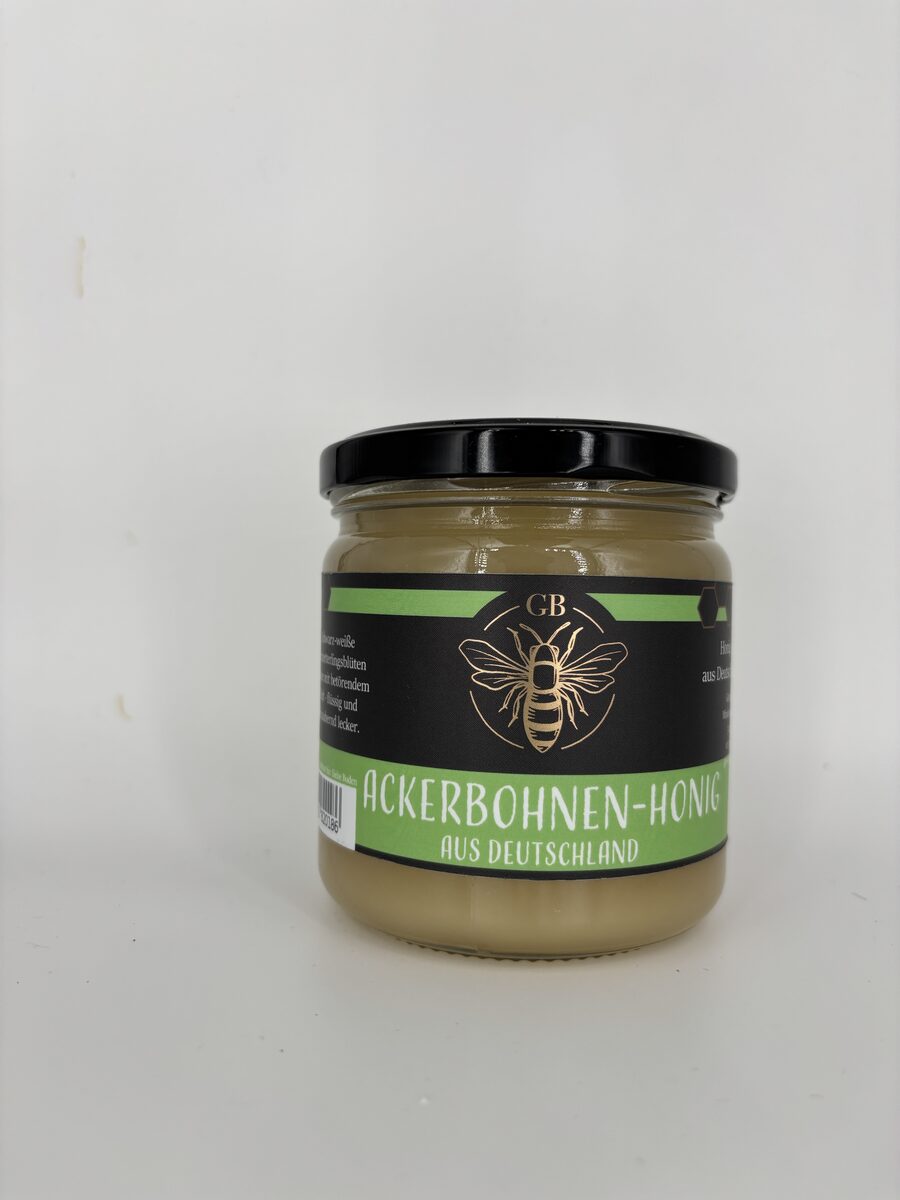 Ackerbohnenhonig 500g Spezialität Imkerei Braun