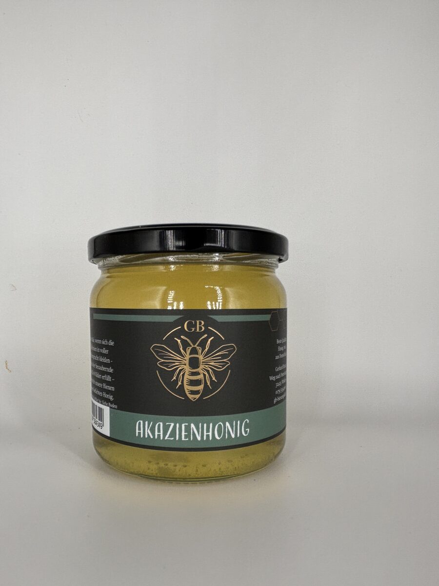 Akazienhonig 500g flüssiger Honig Imkerei Braun