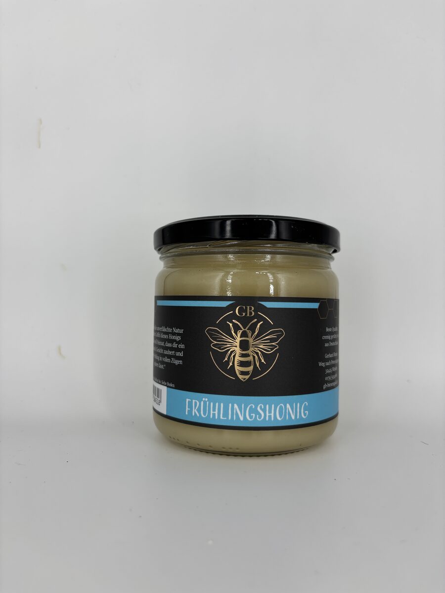 Frühlingshonig 500g vom Berufsimker Hille
