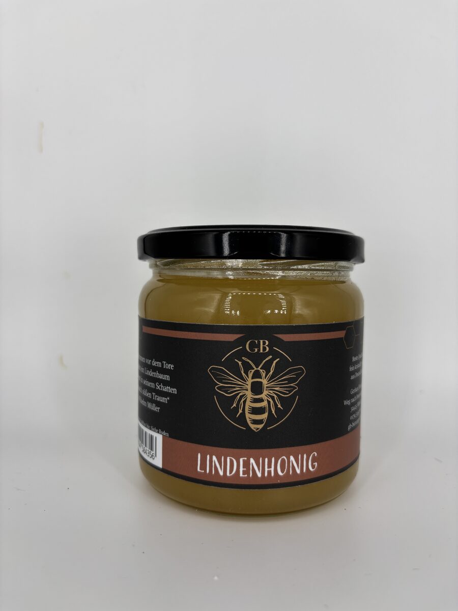 Lindenhonig 500g Glas vom Imker aus Hille